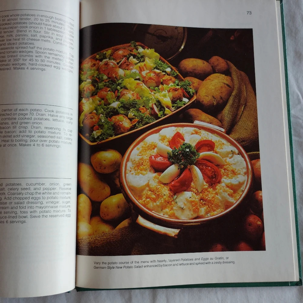 Vintage Better Homes & Gardens Vegetable and Salad Cookbooks 1977 1978 Recipes - Picture 2 of 13